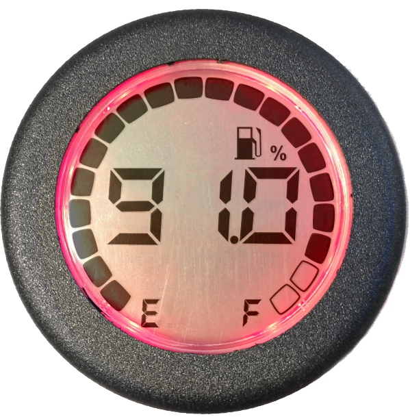 Fuel level indicator gauge 12/24V (reprogrammable)