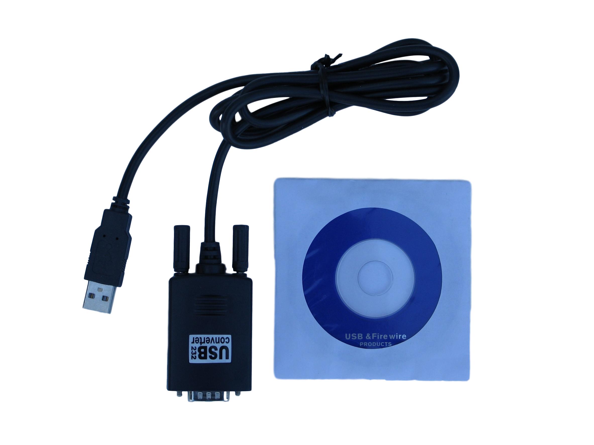Usb-rs232 adapter for gauge