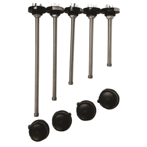 Capacitive level sensor for water with probes water