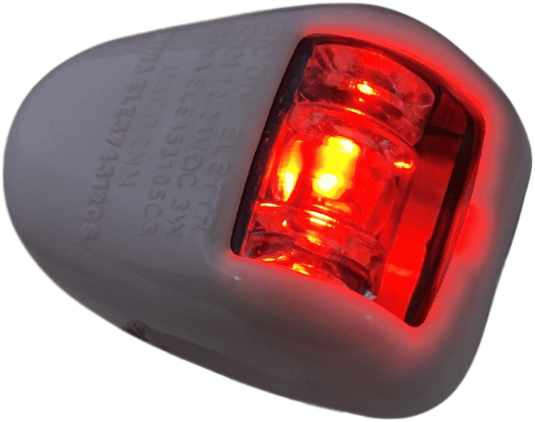 Navigation light orionis a 112,5° port (port) red - white led