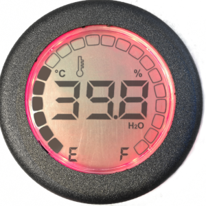 Water temforature gauge (reprogrammable)